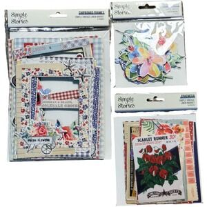 Simple Stories Simple Vintage Linen Market Scrapbook Bundle OS Multi Good Floral